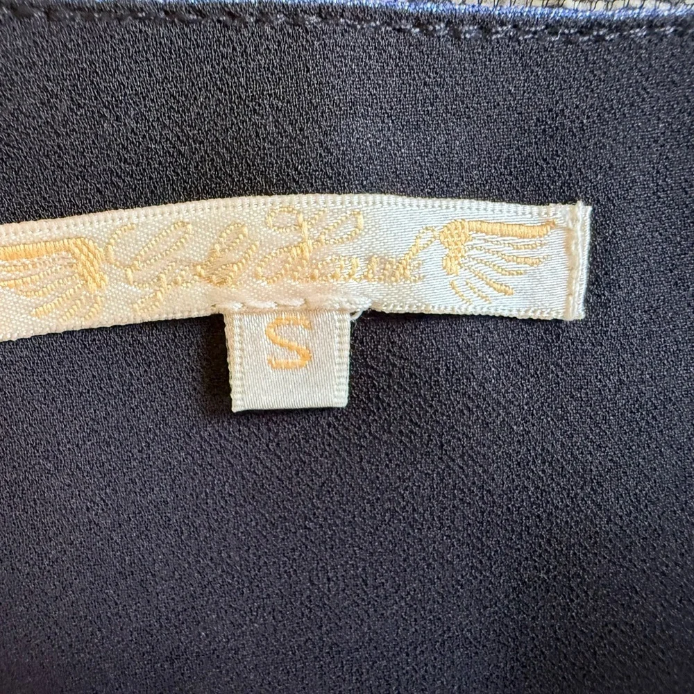 Revolve Gold Hawk Lace Trim Cotton Camisole Size Small NWOT